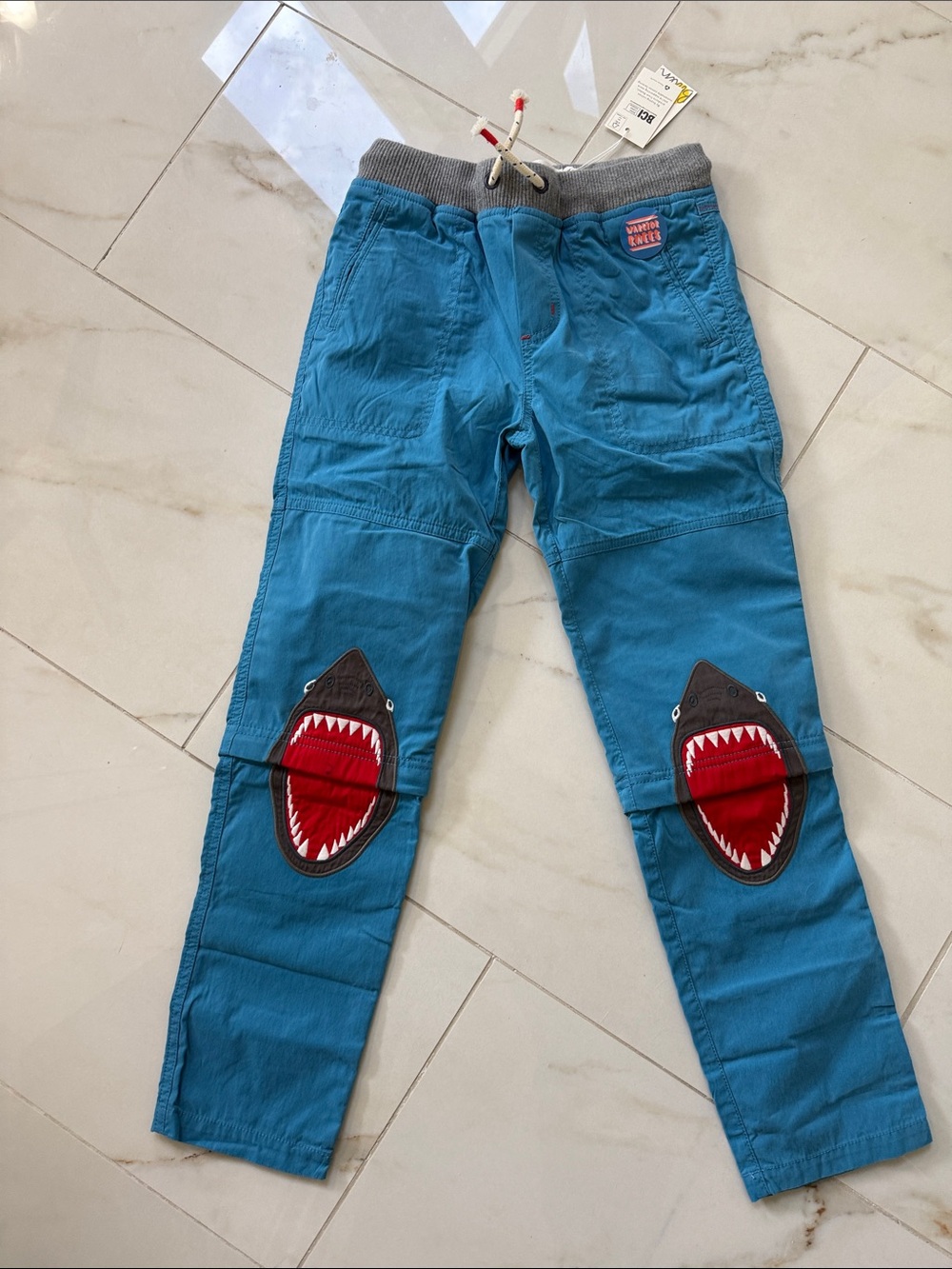 Mini Boden Shark Knee convertible pants / shorts